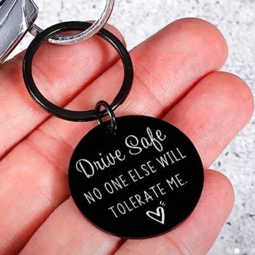 Drive Safe Keychain - Picture 2 of 6